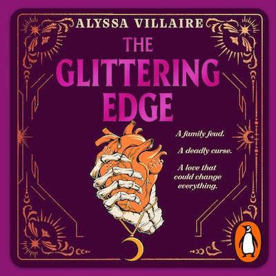 The Glittering Edge – omslag til lydbogen af Alyssa Villaire