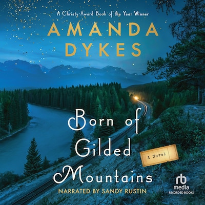 Born of Gilded Mountains – omslag til lydbogen af Amanda Dykes