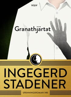 Granathjärtat – omslag till ljudboken av Ingegerd Stadener