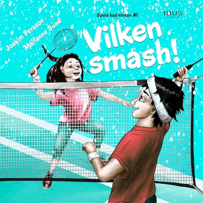 Vilken Smash! – omslag till ljudboken av Joakim Persson