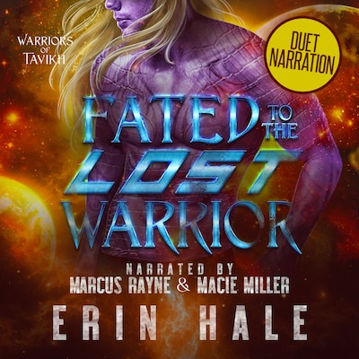 Fated to the Lost Warrior – omslag til lydbogen af Erin Hale
