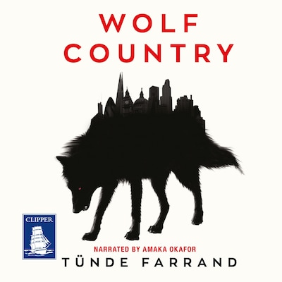 Wolf Country – omslag til lydbogen af Tunde Farrand