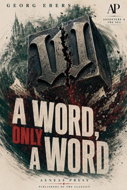 A Word, Only a Word – omslag til lydbogen af Georg Ebers