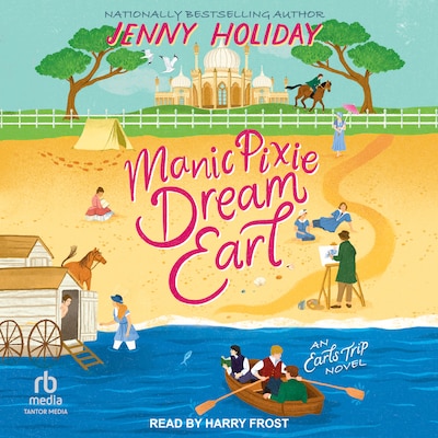 Manic Pixie Dream Earl – omslag til lydbogen af Jenny Holiday