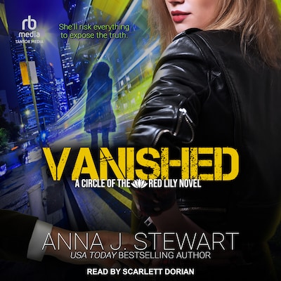 Vanished – omslag til lydbogen af Anna J. Stewart
