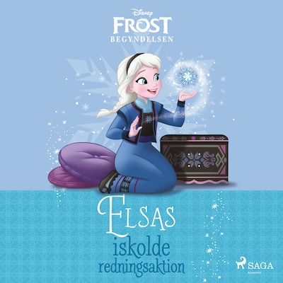 Frost - Begyndelsen - Elsas iskolde redningsaktion – omslag til lydbogen af Disney