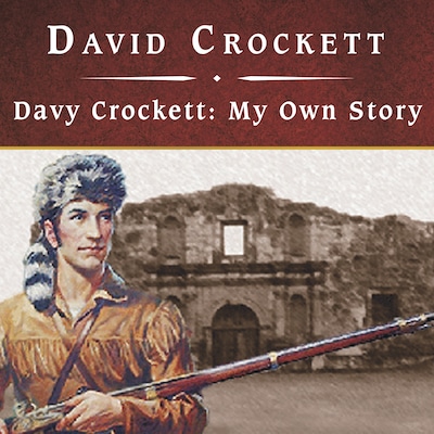 Davy Crockett – omslag til lydbogen af David Crockett