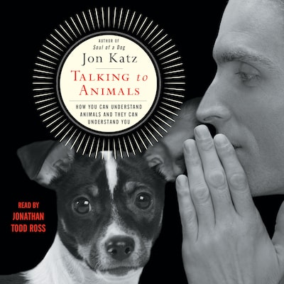 Talking to Animals – omslag til lydbogen af Jon Katz
