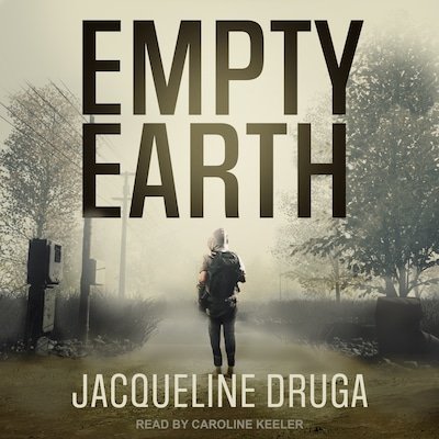Empty Earth – omslag til lydbogen af Jacqueline Druga