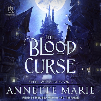 The Blood Curse – omslag til lydbogen af Annette Marie