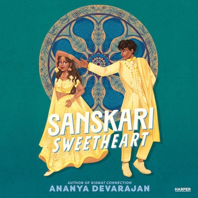 Sanskari Sweetheart – omslag til lydbogen af Ananya Devarajan