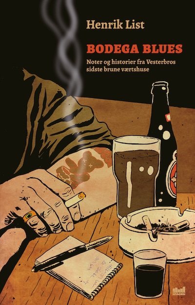 Bodega Blues – omslag til lydbogen af Henrik List