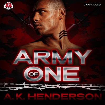 Army of One – omslag til lydbogen af A. K. Henderson