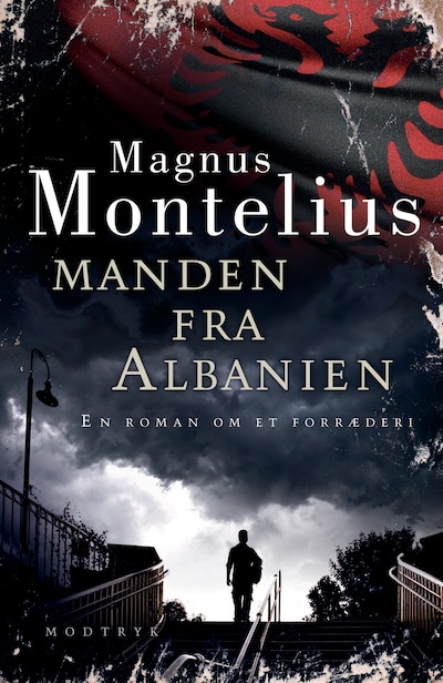 Manden fra Albanien – omslag til lydbogen af Magnus Montelius