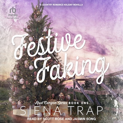 Festive Faking – omslag til lydbogen af Siena Trap