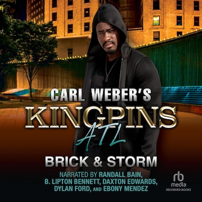 Carl Weber's Kingpins – omslag til lydbogen af Brick, Storm