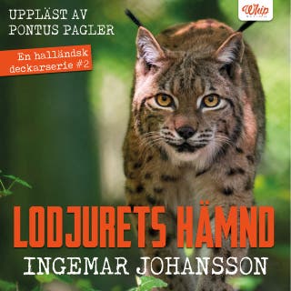 Lodjurets hämnd – omslag till ljudboken av Ingemar Johansson