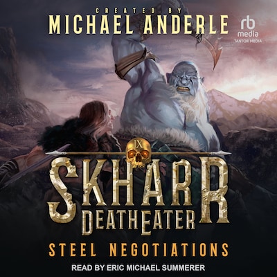Steel Negotiations – omslag til lydbogen af Michael Anderle