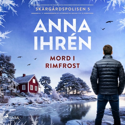 Mord i rimfrost – omslag till ljudboken av Anna Ihrén
