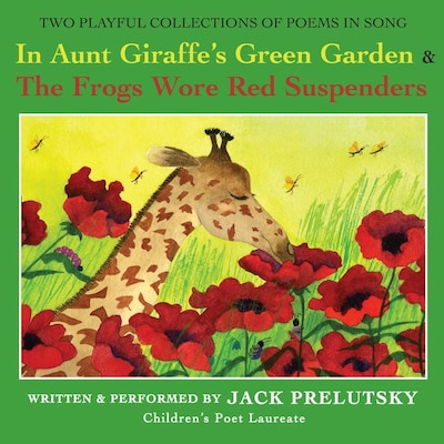In Aunt Giraffe's Green Garden – omslag til lydbogen af Jack Prelutsky