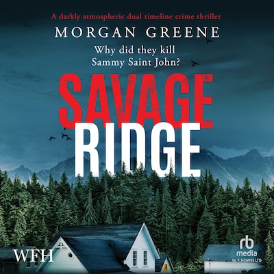 Savage Ridge – omslag til lydbogen af Morgan Greene