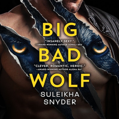Big Bad Wolf – omslag till ljudboken av Suleikha Snyder