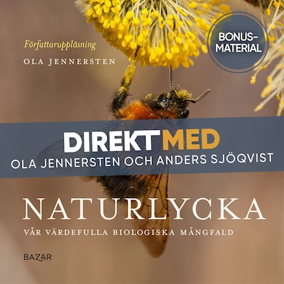 Bonusmaterial: DIREKT MED Ola Jennersten – omslag till ljudboken av Ola Jennersten