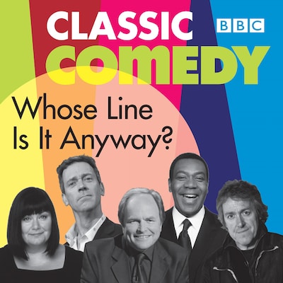 Whose Line Is It Anyway – omslag til lydbogen af Dan Patterson