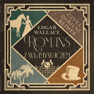 Romans z włamywaczem – okładka audiobooka, autor Edgar Wallace
