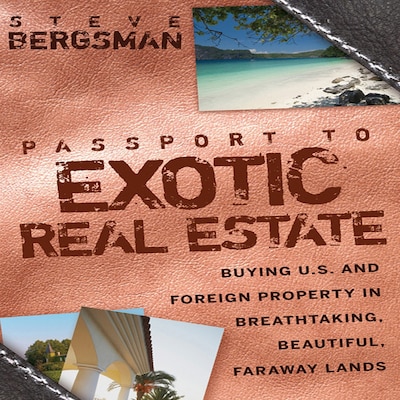 Passport to Exotic Real Estate – omslag til lydbogen af Steve Bergsman