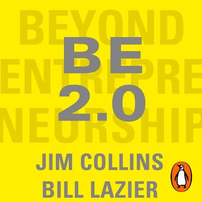 Beyond Entrepreneurship 2.0 – omslag til lydbogen af Jim Collins