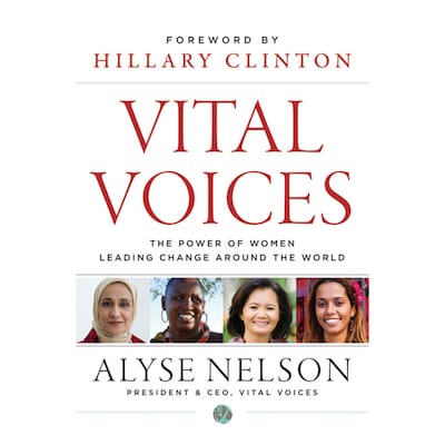 Vital Voices – omslag til lydbogen af Hillary Rodham Clinton, Alyse Nelson