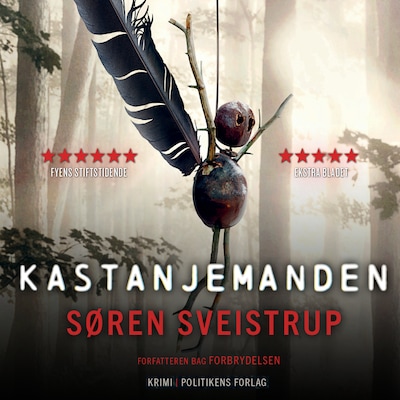 Kastanjemanden – omslag til lydbogen af Søren Sveistrup