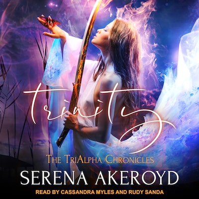 Trinity – omslag til lydbogen af Serena Akeroyd