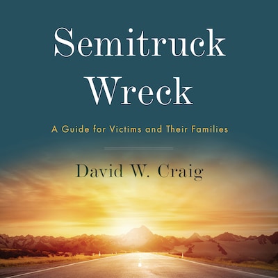 Semitruck Wreck – omslag til lydbogen af David W. Craig