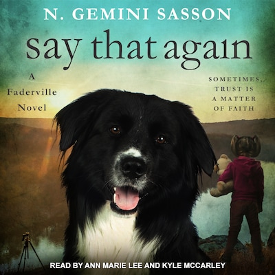 Say That Again – omslag til lydbogen af N. Gemini Sasson