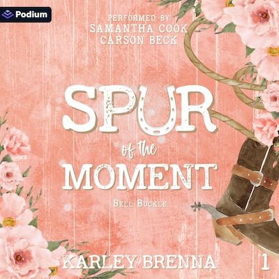 Spur of the Moment – omslag til lydbogen af Karley Brenna