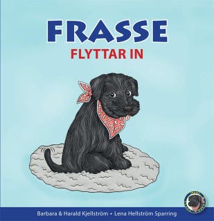 Frasse flyttar in – omslag till ljudboken av Barbara Kjellström,Harald Kjellström