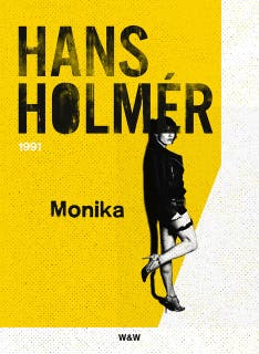 Monika – omslag till ljudboken av Hans Holmér