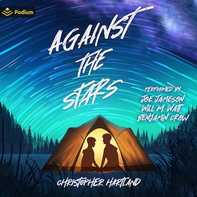 Against the Stars – omslag til lydbogen af Christopher Hartland