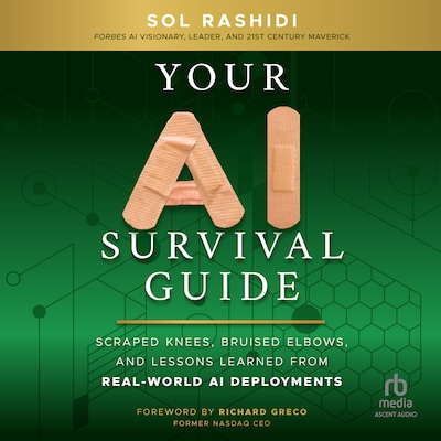 Your AI Survival Guide – omslag til lydbogen af Sol Rashidi