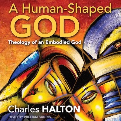 A Human-Shaped God – omslag til lydbogen af Charles Halton