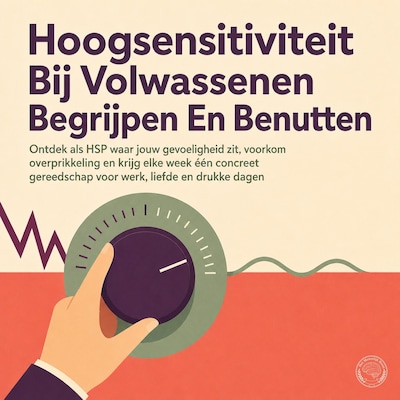 Hoogsensitiviteit Bij Volwassenen Begrijpen En Benutten – omslag van het luisterboek van Het Menselijk Brein