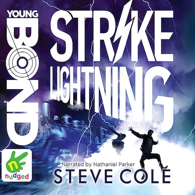 Young Bond: Strike Lightning – omslag til lydbogen af Steve Cole