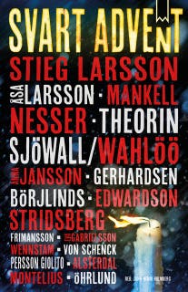 Svart advent – omslag till ljudboken av John-Henri Holmberg