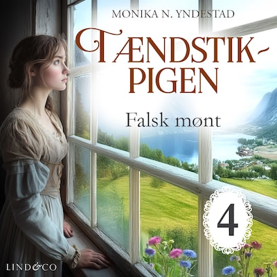 Falsk mønt – omslag til lydbogen af Monika N. Yndestad