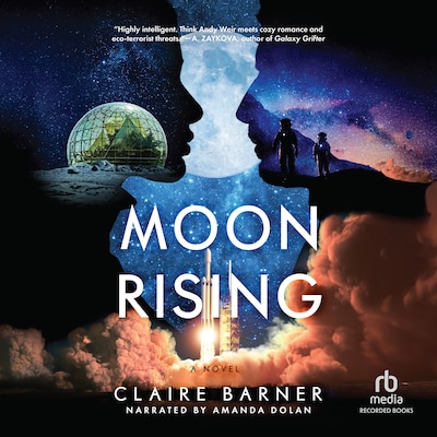 Moonrising – omslag til lydbogen af Claire Barner