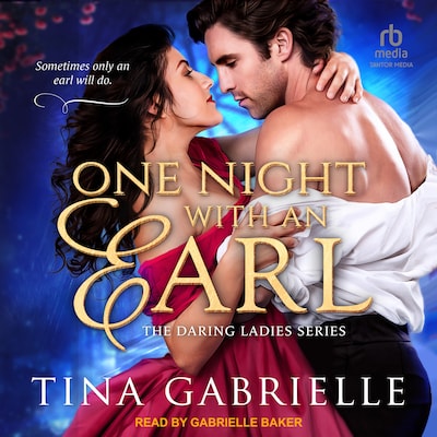 One Night with an Earl – omslag til lydbogen af Tina Gabrielle