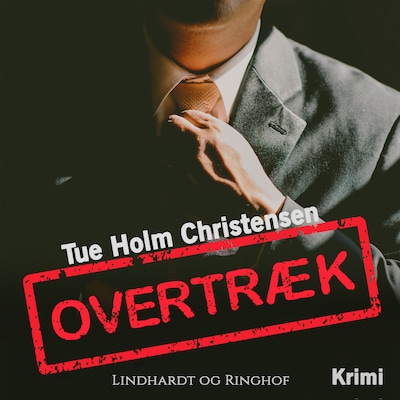 Overtræk – omslag til lydbogen af Tue Holm Christensen