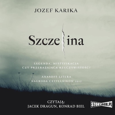 Szczelina – okładka audiobooka, autor Jozef Karika